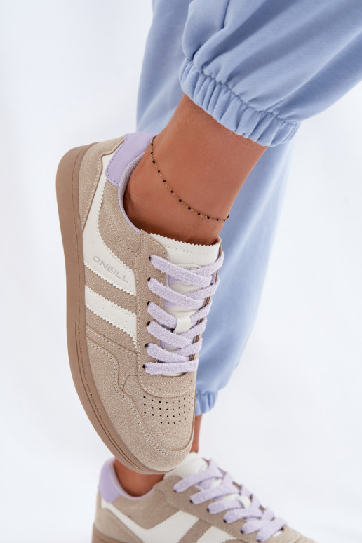 Chaussures modèle baskets Féminin O`NEILL IONE DANSOMEN LODANS 90261001.19K beige