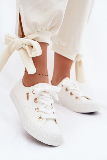 Chaussures décontractées Lee Cooper LCIN-26-02-4068 blanches 2