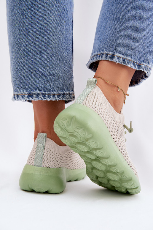  Turnschuhe Feminin Beige Helinae