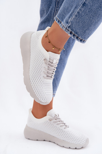 Helinae weiße Damen-Sportschuhe