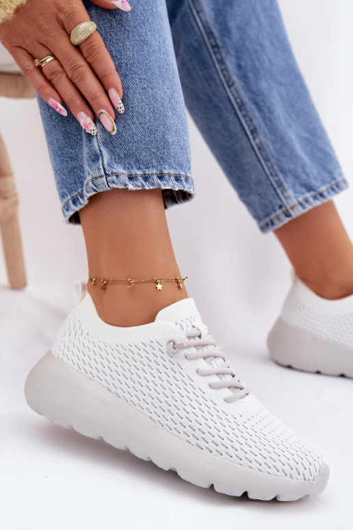  baskets Féminin couleur blanche Helinae