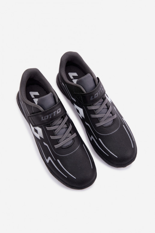 schoenen Kindersneakers Jeugd LOTTO KOBALTO 2601520 ZInart en-grijs