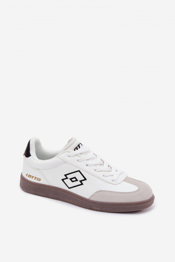 Chaussures modèle baskets Unisex LOTTO VINTAL 2400250U couleur blanche