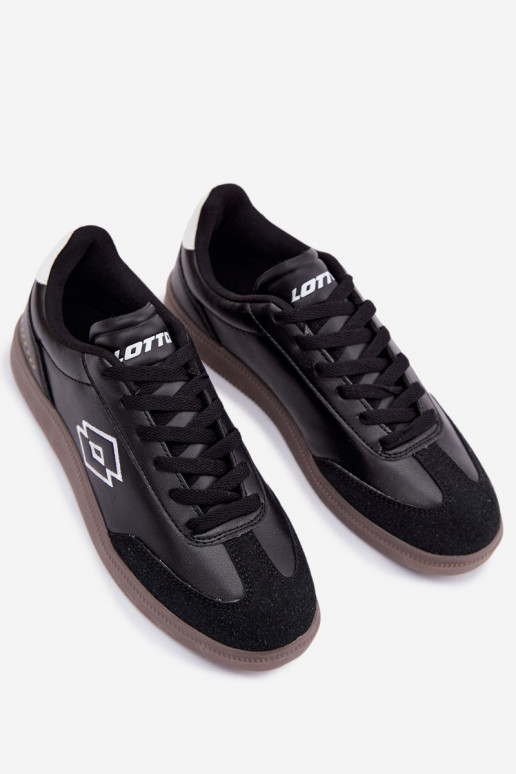 Chaussures modèle baskets Unisex LOTTO VINTAL 2400250U couleur noire