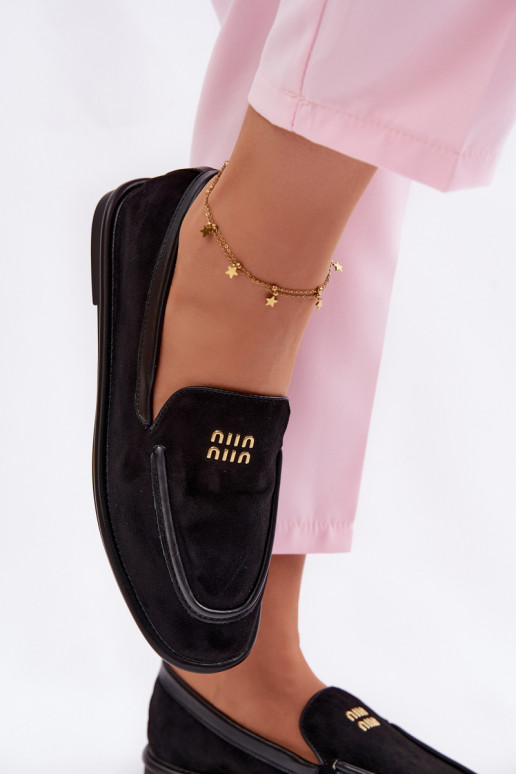 isocèle mocassins pour femmesLamóÀką Vinceza 62271 couleur noire