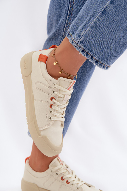 Chaussures de loisirs Big Star NN274445 Memory Foam System beige