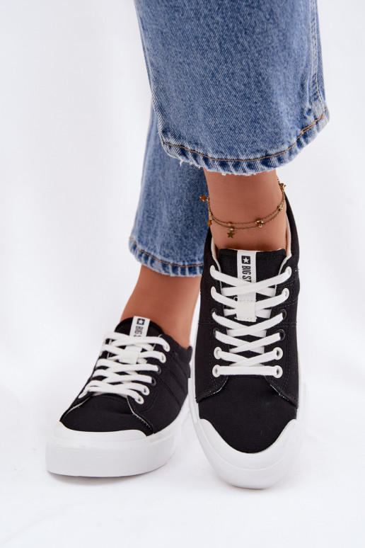 Chaussures de loisirs Big Star NN274446 Memory Foam System couleur noire