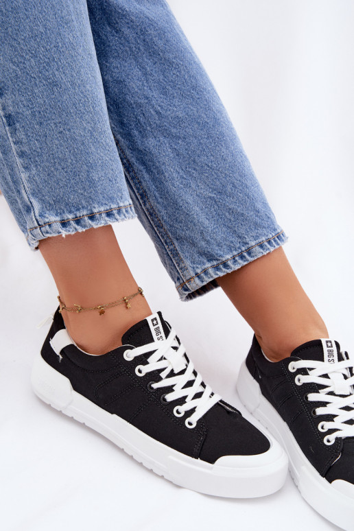 Chaussures de loisirs Big Star NN274446 Memory Foam System couleur noire