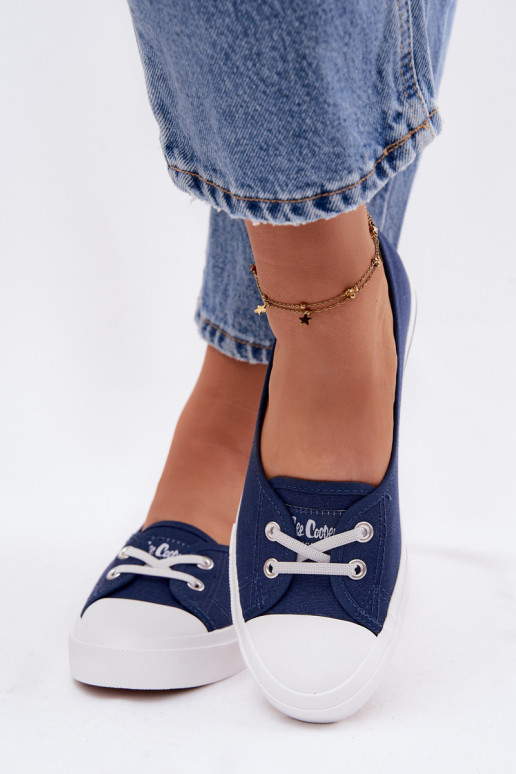 Sneakers Vrijetijdsschoenen Lee Cooper LCIN-26-31-4355 donkerblauIn