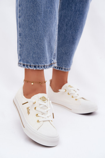 Chaussures de loisirs Lee Cooper LCDANS-26-02-4050 couleur blanche 2