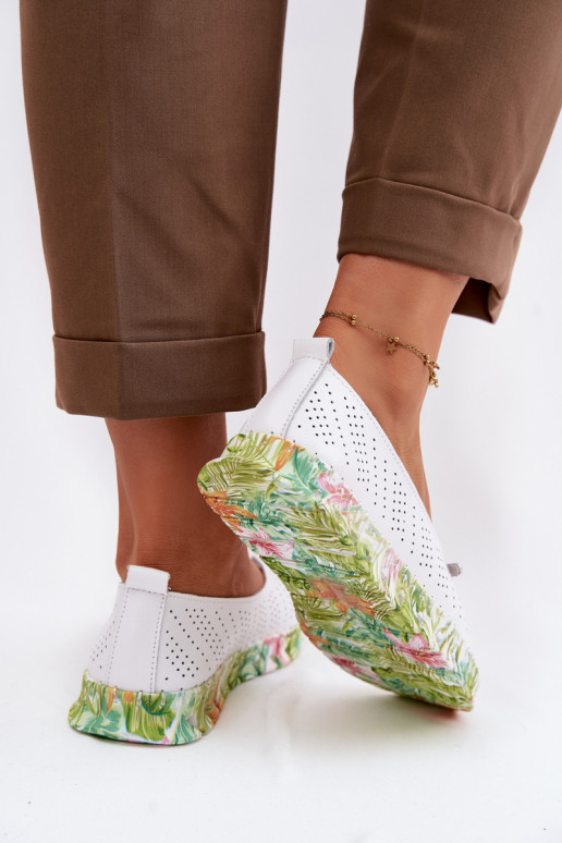 Leer schoenen Dames S.Barski GR61-5970 Initte kleur