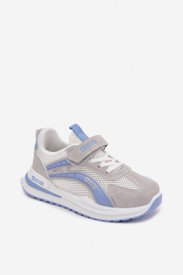 schoenen Kindersneakers Big Star TT374153 HI-POLY SYSTEM INit-blauIn