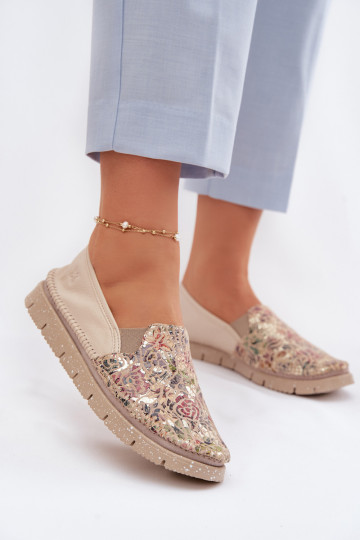 Chaussures en cuir pour femmes à enfiler Tai turiciejka 03512-67 de diverses couleurs 2