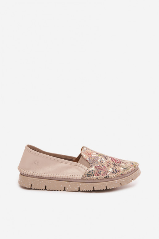 Leren damesslip-on schoenen Het heeftciejka 03512-67 Verschillende kleuren