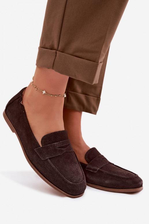 MocassinsOpturalnego van suèdeu Vinceza 18122 CzekoladoIne