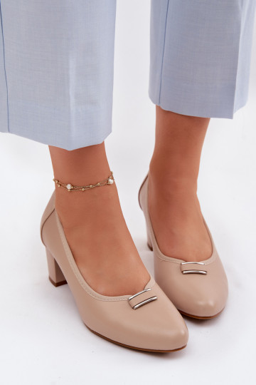 Chaussures à talons Vinceza 58622 couleur sable