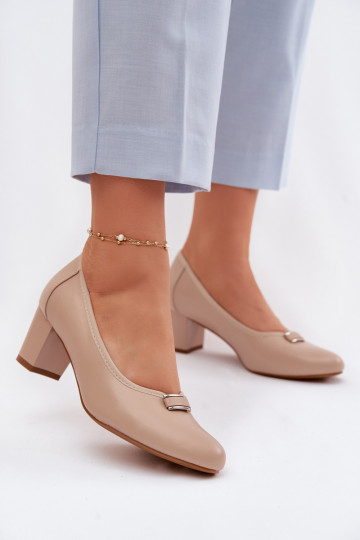 Chaussures à talons Vinceza 58622 couleur sable 2