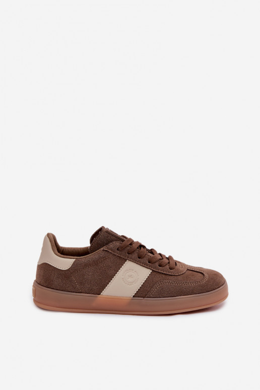 Chaussures modèle baskets Féminin Big Star TT274116 marron