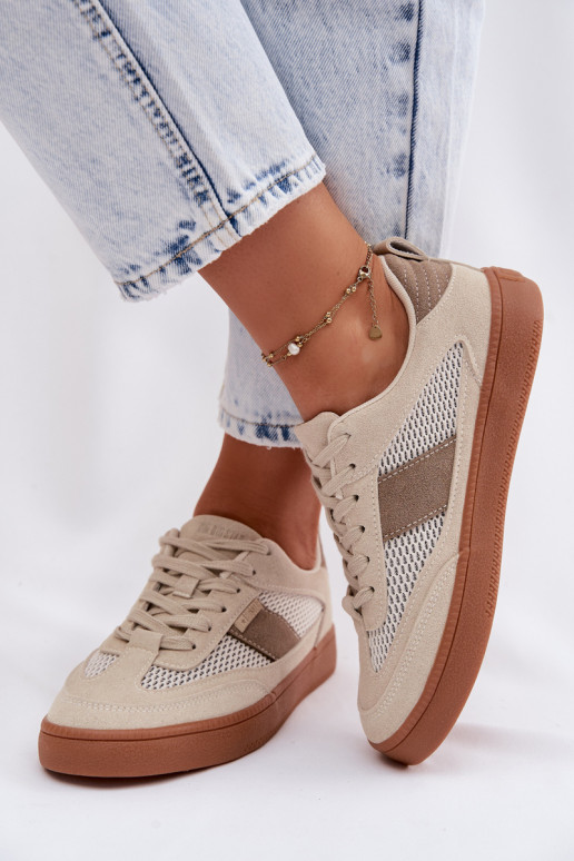 Sneakers model schoenen Dames Big Star TT274759 beige