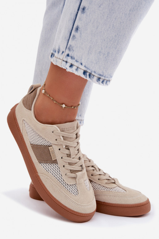 Sneakers model schoenen Dames Big Star TT274759 beige