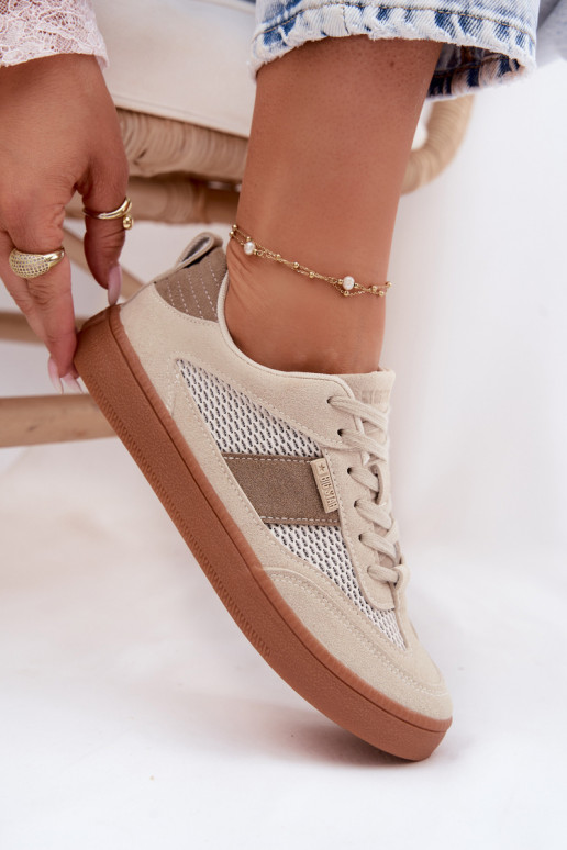 Sneakers Stilvollllschuhe Feminin Big Star TT274759 Beige