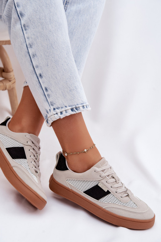 Sneakers model schoenen Dames Big Star TT274758 grijs