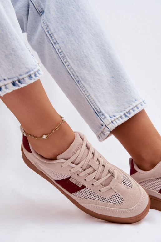 Chaussures modèle baskets Féminin Big Star TT274760 couleur rose