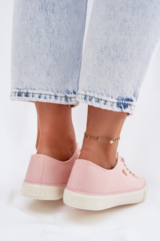 Vrijetijdsschoenen Laag Big Star TT274776 roze