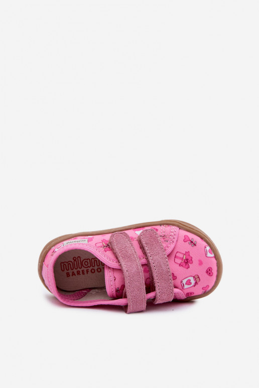 Slippers Barefoot Kinderen Kinderen Milami roze Saphira