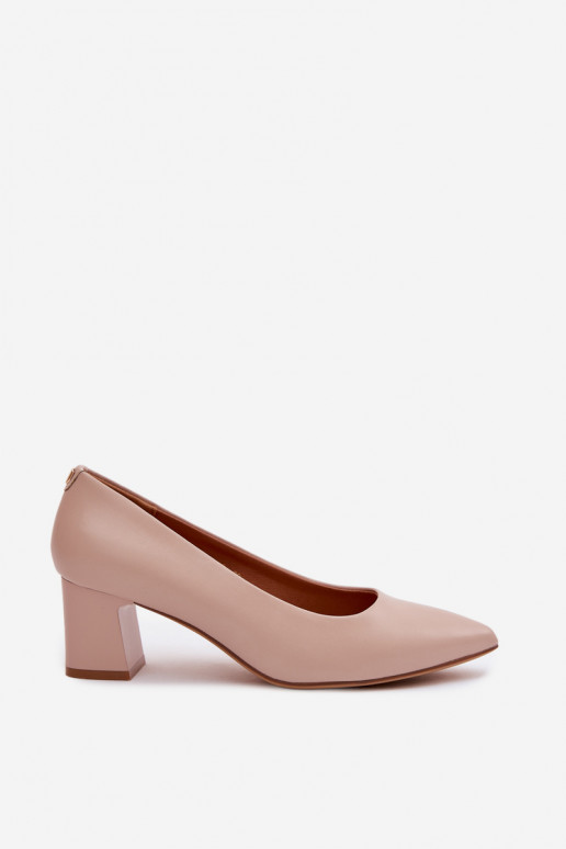 Chaussures avec des talons Sergio Leone PB413 KremoÀy couleur rose