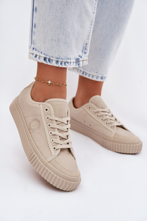 Niedrig Freizeitschuhe Big Star TT274106 Beige