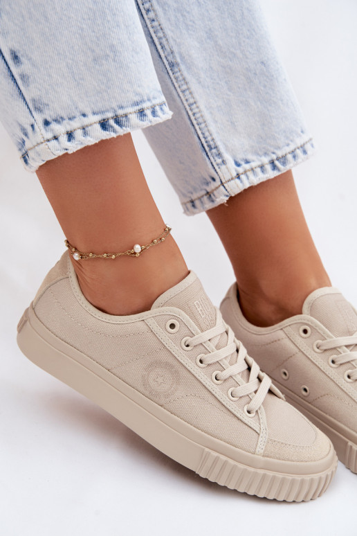 Laag Vrijetijdsschoenen Big Star TT274106 beige