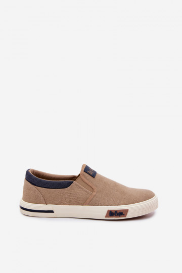 Heren vrijetijdssportschoenen Lee Cooper LCIN-26-02-4089 Slip On zandkleur 2