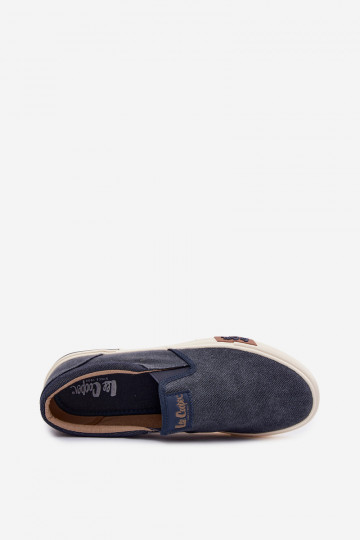Turnschuhe Freizeitschuhe für Herren Schlüpfen Lee Cooper LCIN-26-02-4088 Dunkelblau 2