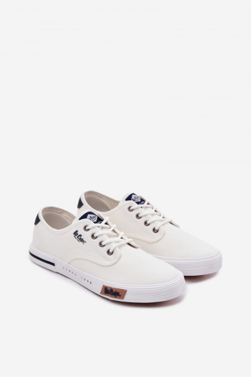 Herren Freizeitschuhe Lee Cooper LCIN-26-02-4086 in weißer Farbe
