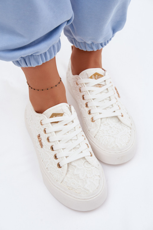 Vrijetijdsschoenen met kant Lee Cooper LCIN-26-02-4060 Initte kleur