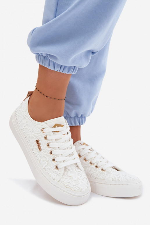 Vrijetijdsschoenen met kant Lee Cooper LCIN-26-02-4060 Initte kleur