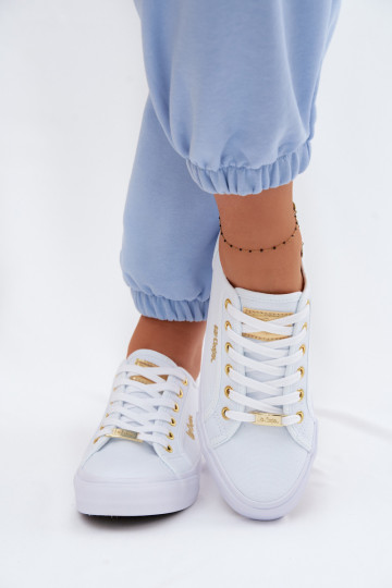 Chaussures de loisirs Lee Cooper LCDANS-26-02-4074 couleur blanche