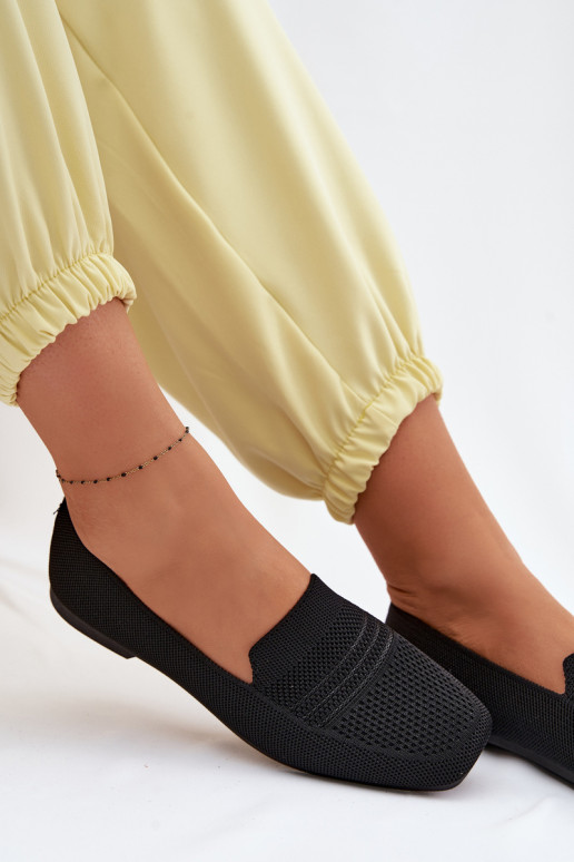  mocassins pour femmes couleur noire Dorielle