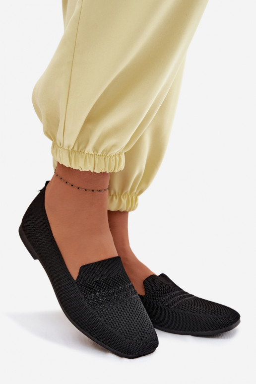  mocassins pour femmes couleur noire Dorielle