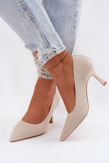  chaussures à talons hauts Chaussures beige Lelissey
