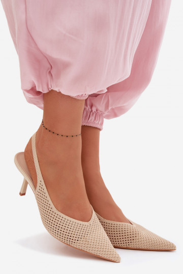 Sandales pour femmesgrillego Il fauttérielu avec des talons fins beige Emiliana 2