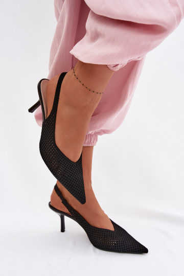 Sandales pour femmesgrillego Il fauttérielu avec des talons fins couleur noire Emiliana