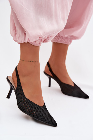 Sandales pour femmesgrillego Il fauttérielu avec des talons fins couleur noire Emiliana 2