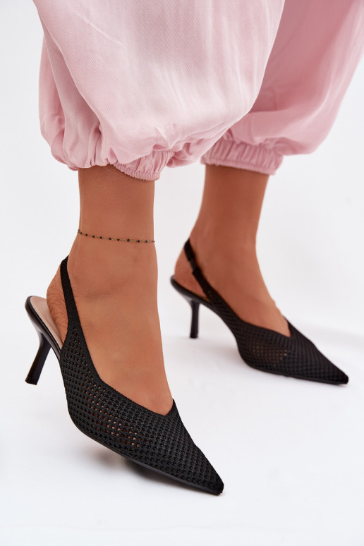 Sandales pour femmesgrillego Il fauttérielu avec des talons fins couleur noire Emiliana