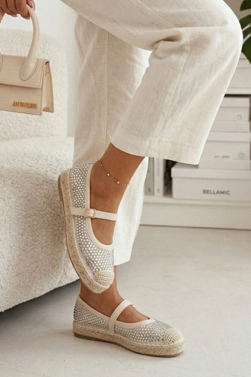 Beige Plattformespadrilles... 2