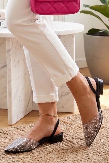 Ballerines transparentes...