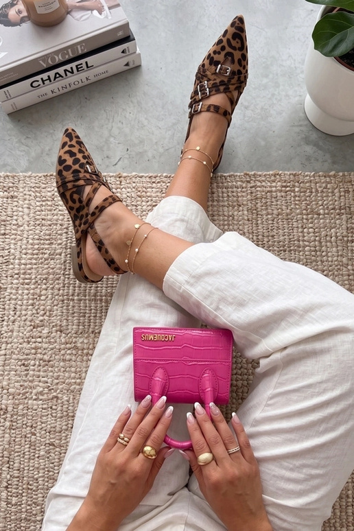 Ballerinas mit Panther-Print und...