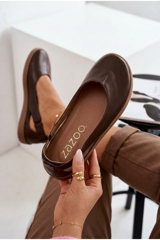 Ballerina's Barefoot Zazoo 10217 chocolade kleur