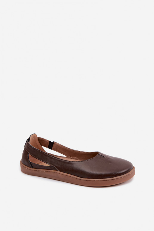 Ballerina's Barefoot Zazoo 10217 chocolade kleur